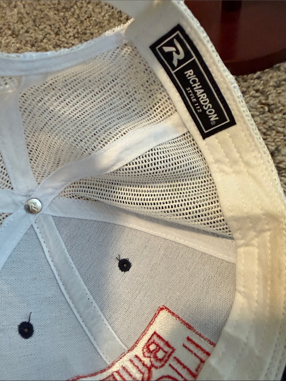 Bud light red patch hat - Picture 3 of 5